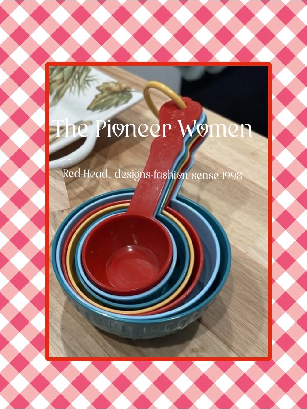 ♥️The Pioneer Woman Colorful Measuring Cups 8 Pc Set!♥️♥️♥️